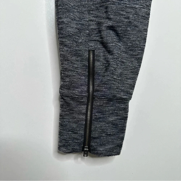 Athleta Black Heather Metro Street Zipper Ankle Joggers Size Small - Picture 7 of 11